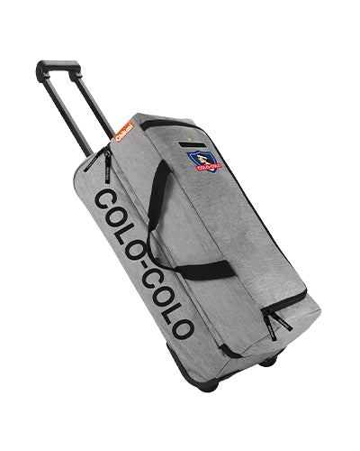 Bolso maleta gris Colo-Colo