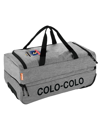Bolso maleta gris Colo-Colo