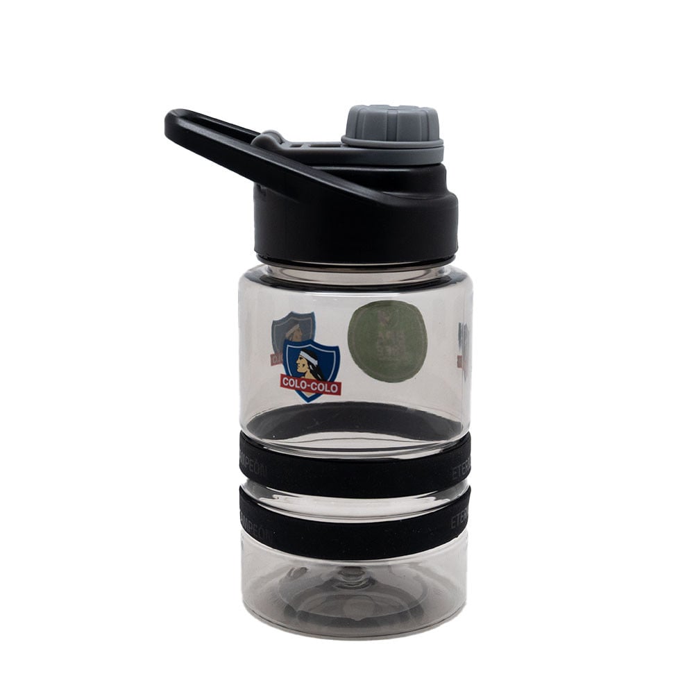 Botella líneas Colo-Colo