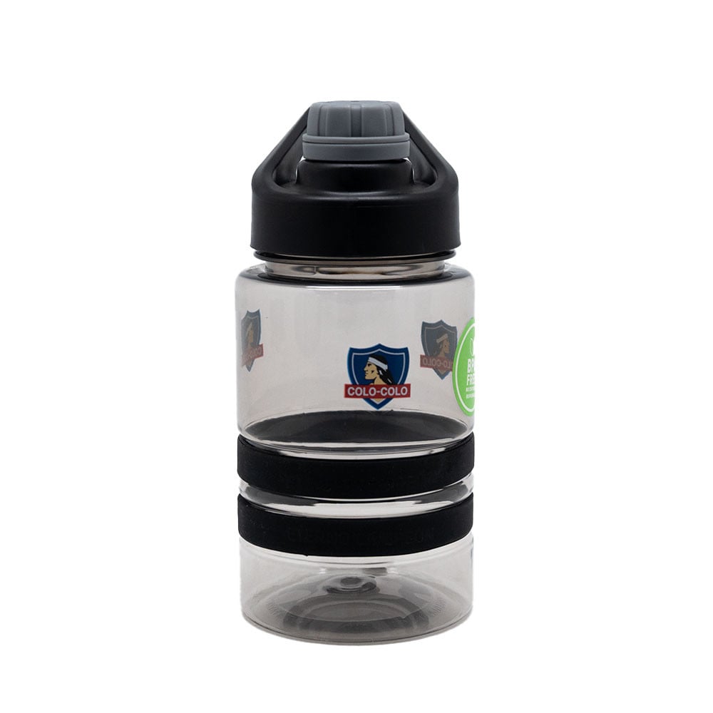 Botella líneas Colo-Colo