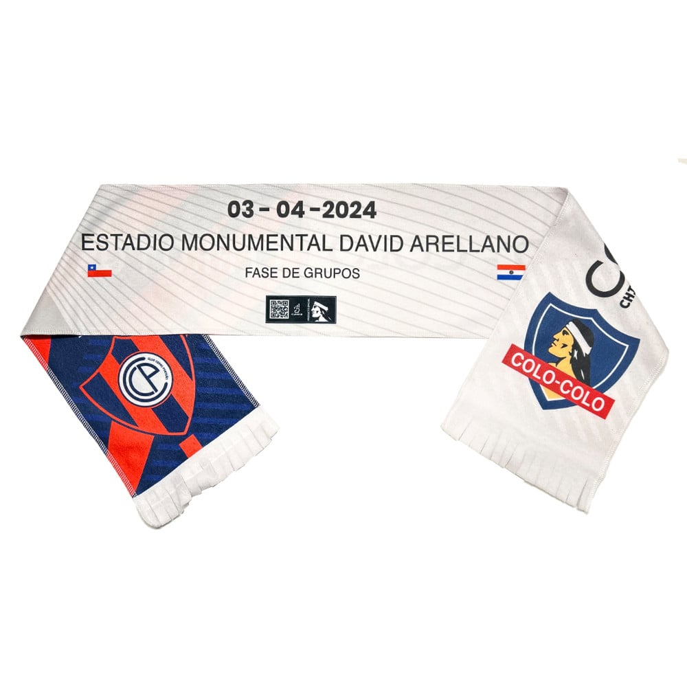 Bufanda Colo-Colo VS Cerro