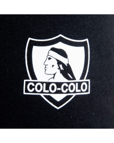 Buzo Colo Colo Urbano "Huinchas" Negro