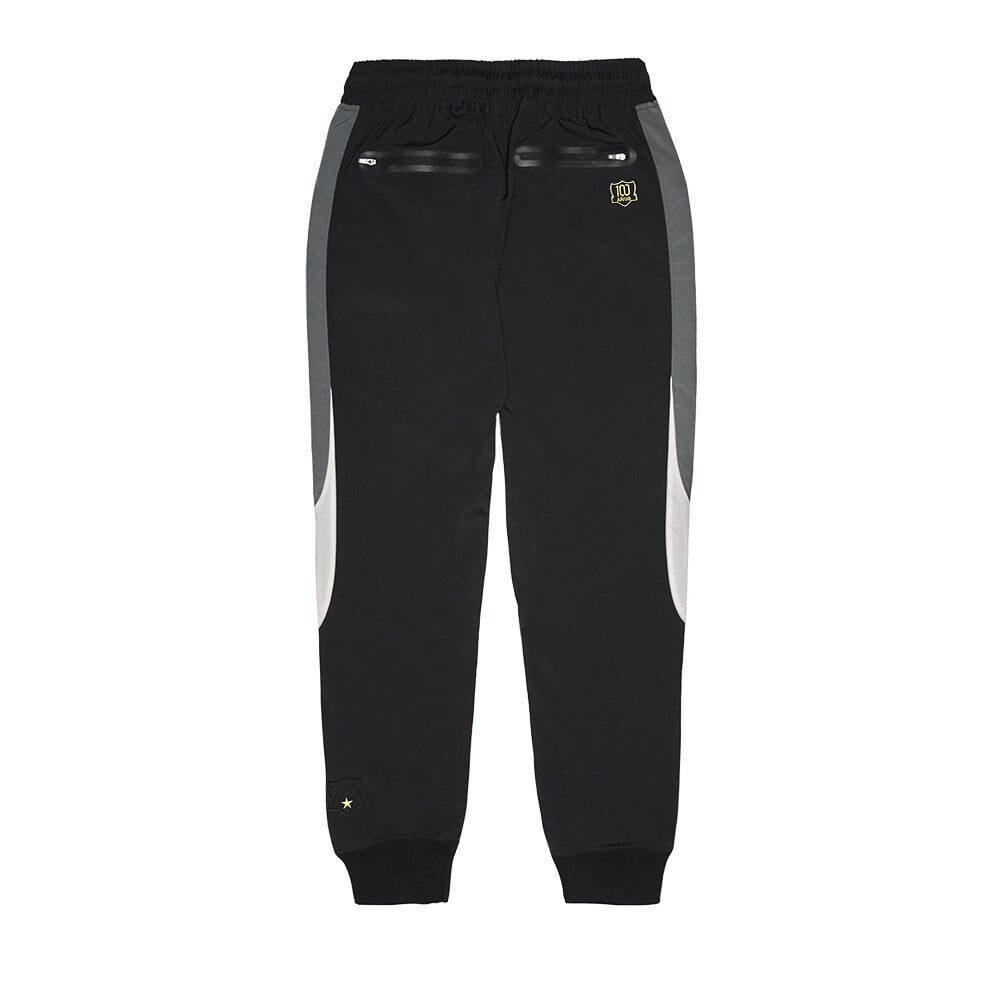 BUZO JOGGER NEGRO Y GRIS COLO-COLO