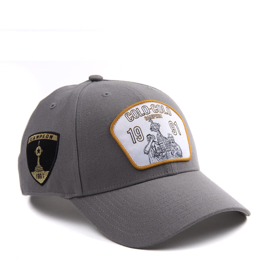 Colo-Colo Oficial Copa Libertadores '47 Mvp Snapback - gris