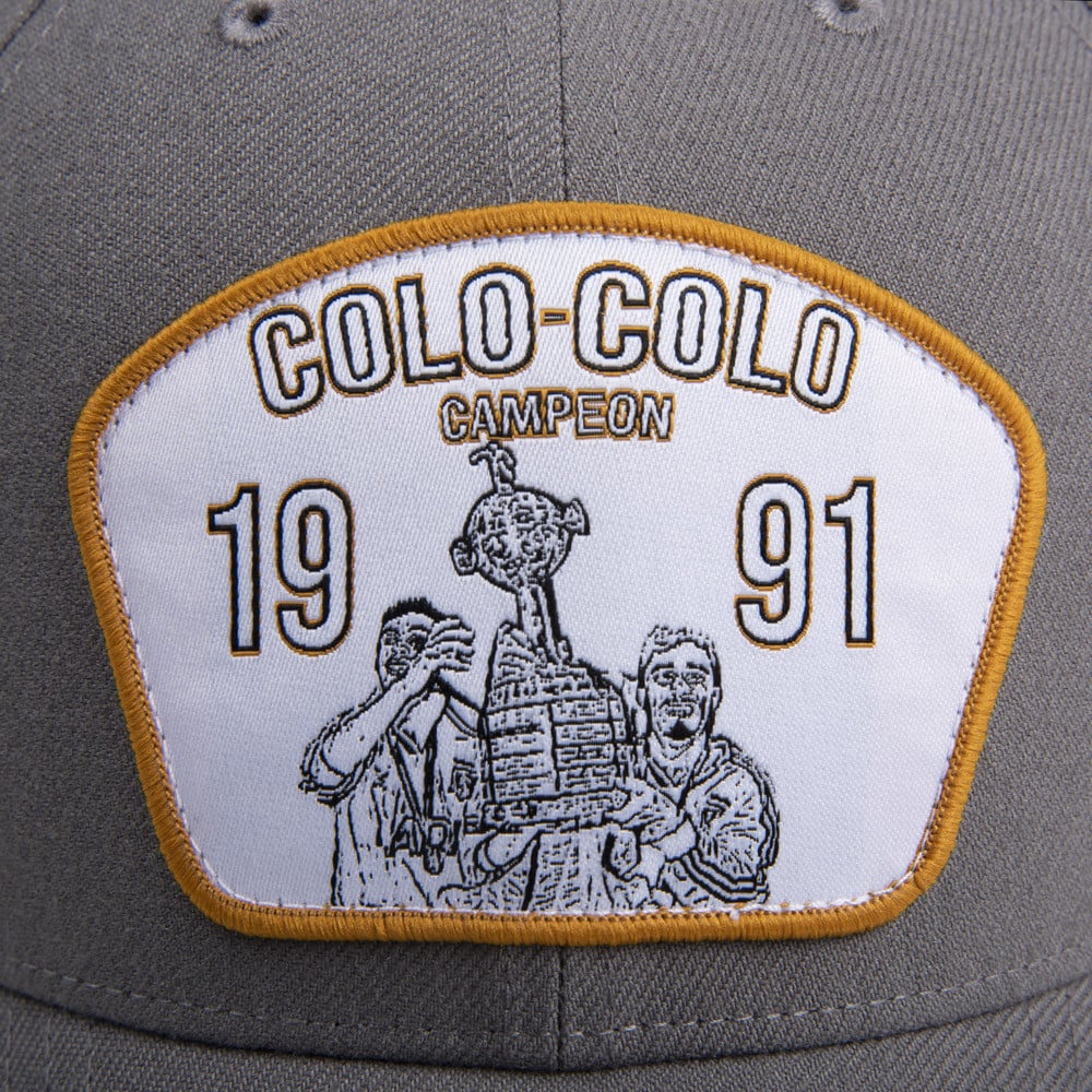 Colo-Colo Oficial Copa Libertadores '47 Mvp Snapback - gris