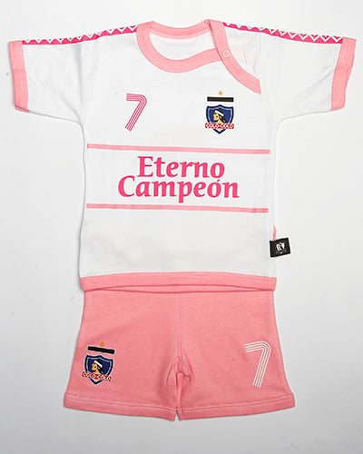 Conjunto local rosa bebé 2022