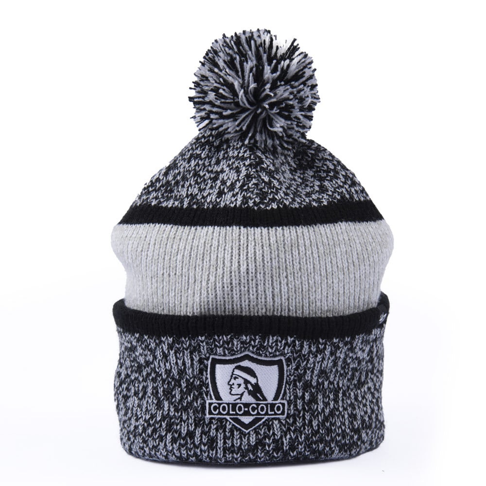 Gorro De Lana Colo-Colo Oficial '47 - gris