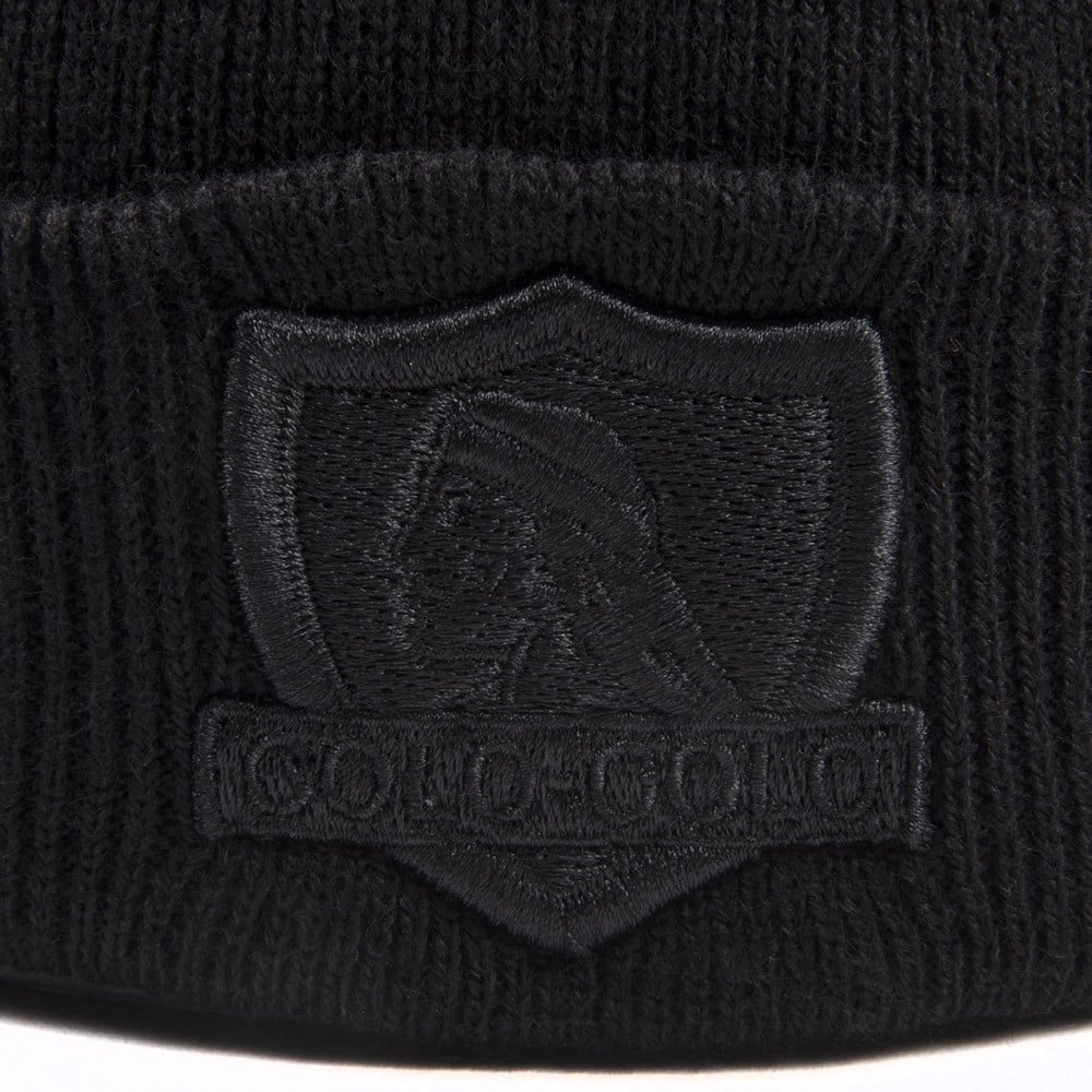 Gorro De Lana Colo-Colo Oficial '47 - negro