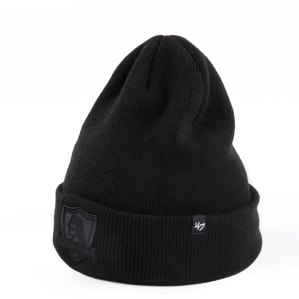 Gorro De Lana Colo-Colo Oficial '47 - negro