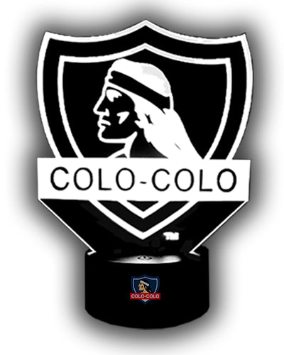 LÁMPARA ILUSIÓN 3D COLO COLO BASE NEGRA