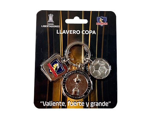 Llavero Copa Libertadores Multicharm Colo-Colo