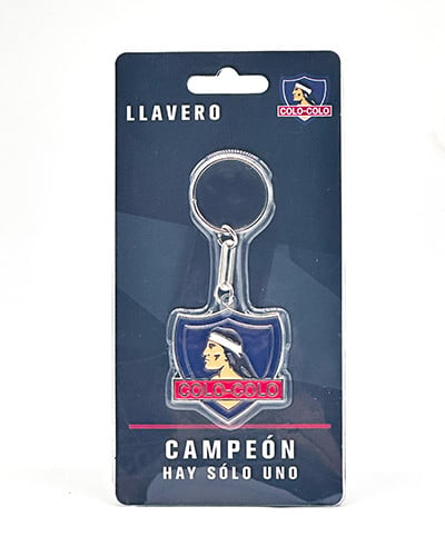Llavero Genérico Forma Escudo Colo-Colo