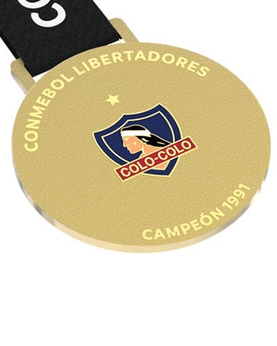 Medalla Replica Original Copa Libertadores Colo Colo