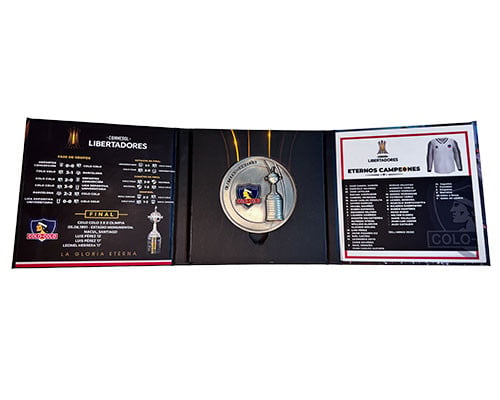 Medallón Box Copa Libertadores CC 1991 Conmemorativo