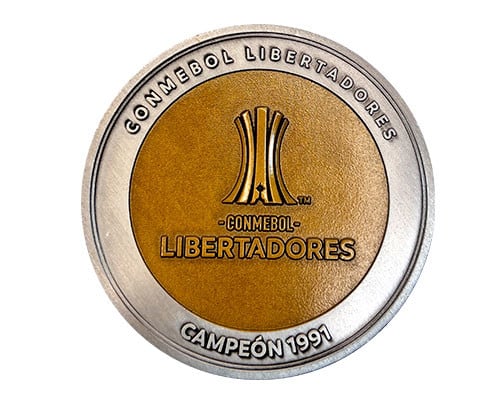 Medallón Box Copa Libertadores CC 1991 Conmemorativo