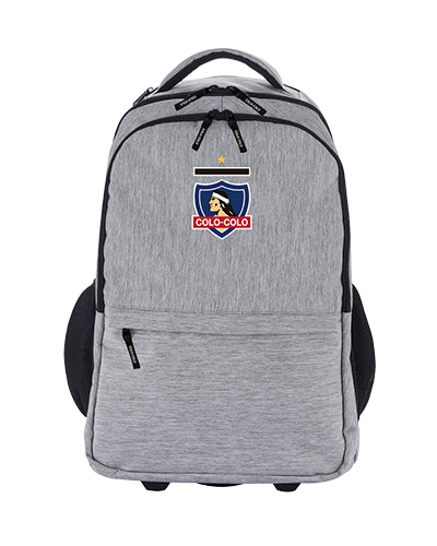 Mochila rueda gris Colo-Colo