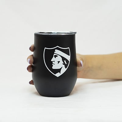 Mug negro logo grande CC