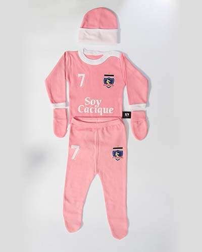 Pack Rosa Colo Colo bebé