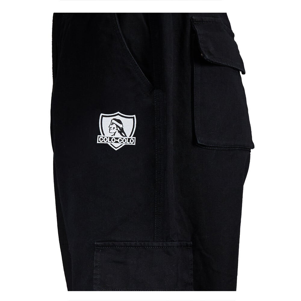 PANTALON CARGO NEGRO COLO COLO