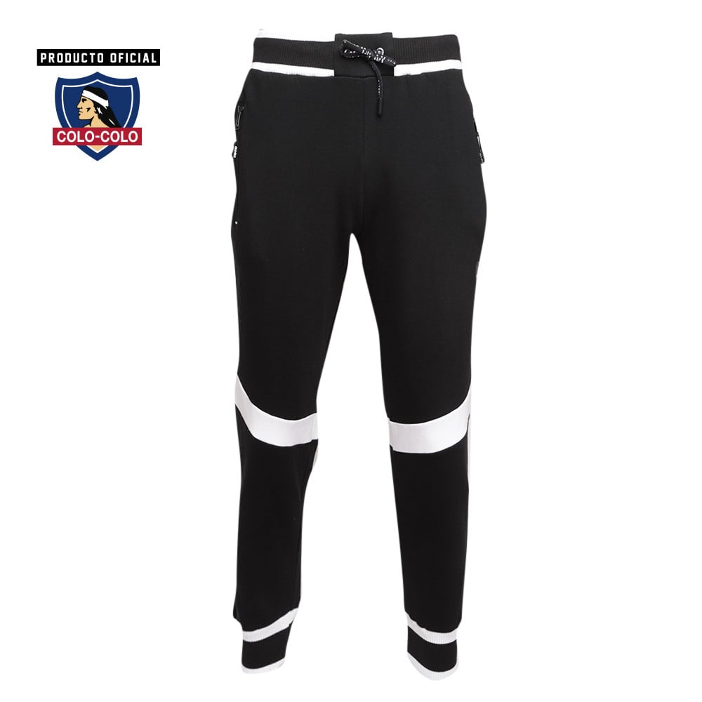 Pantalon Urbano Negro/Blanco Colo-Colo