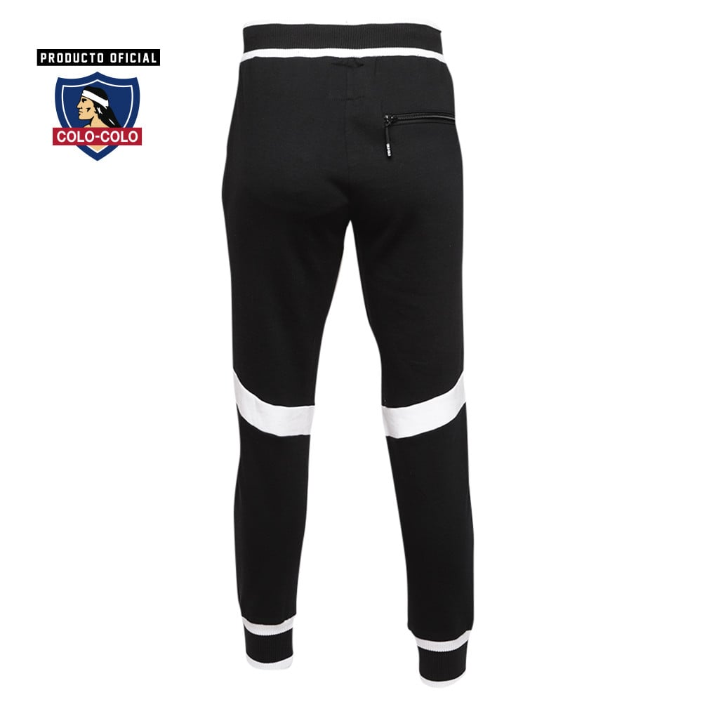 Pantalon Urbano Negro/Blanco Colo-Colo