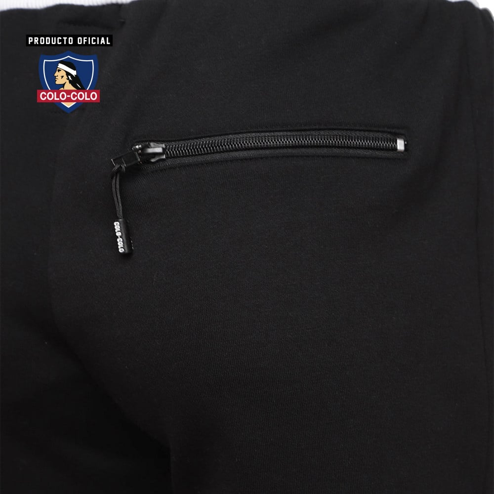 Pantalon Urbano Negro/Blanco Colo-Colo