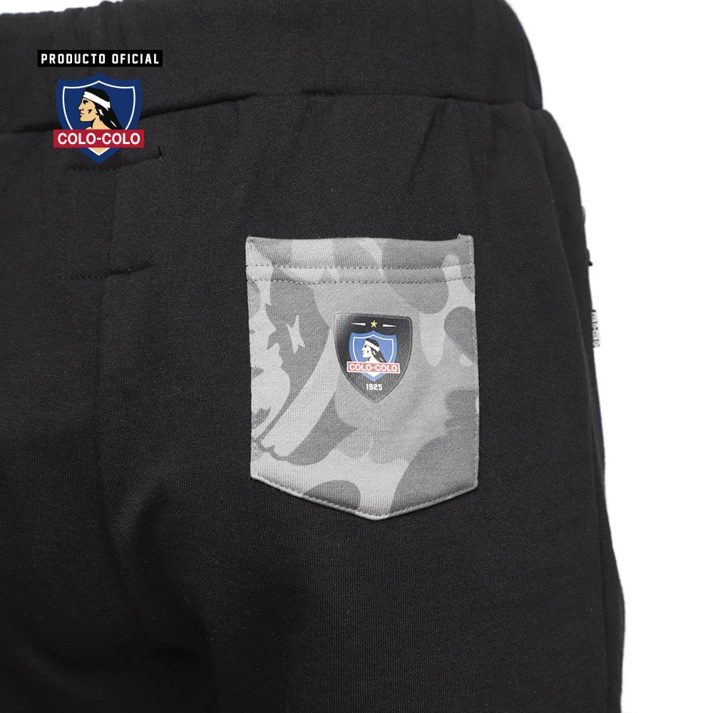 Pantalon Urbano Negro Colo-Colo