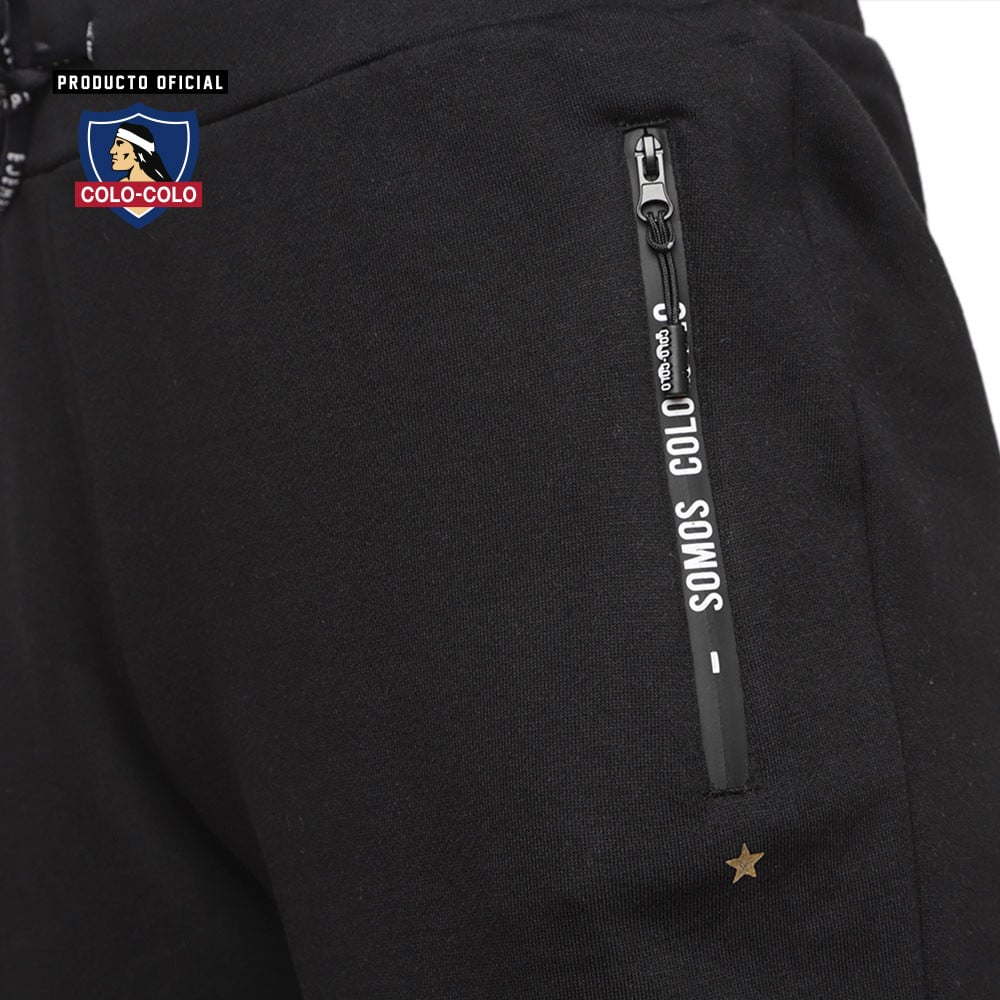 Pantalon Urbano Negro Colo-Colo