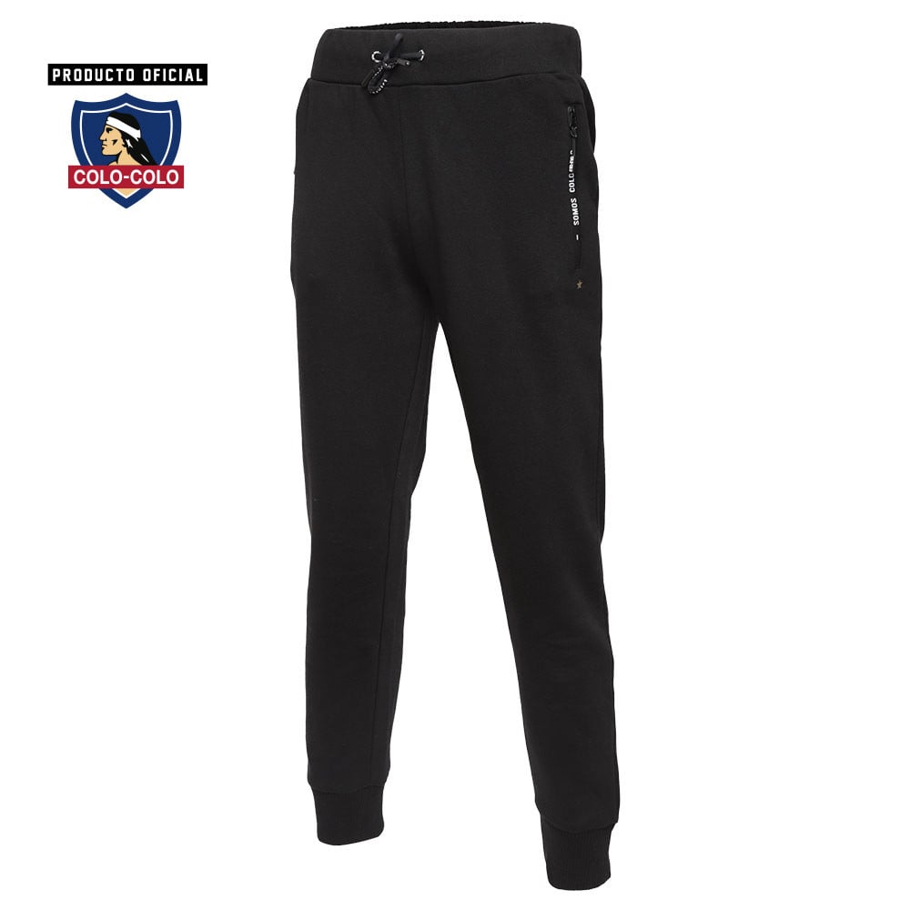Pantalon Urbano Negro Colo-Colo
