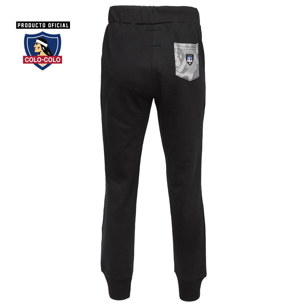 Pantalon Urbano Negro Colo-Colo