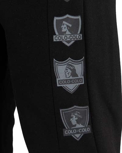 Pantaloón Jogger black insignias CC 2022