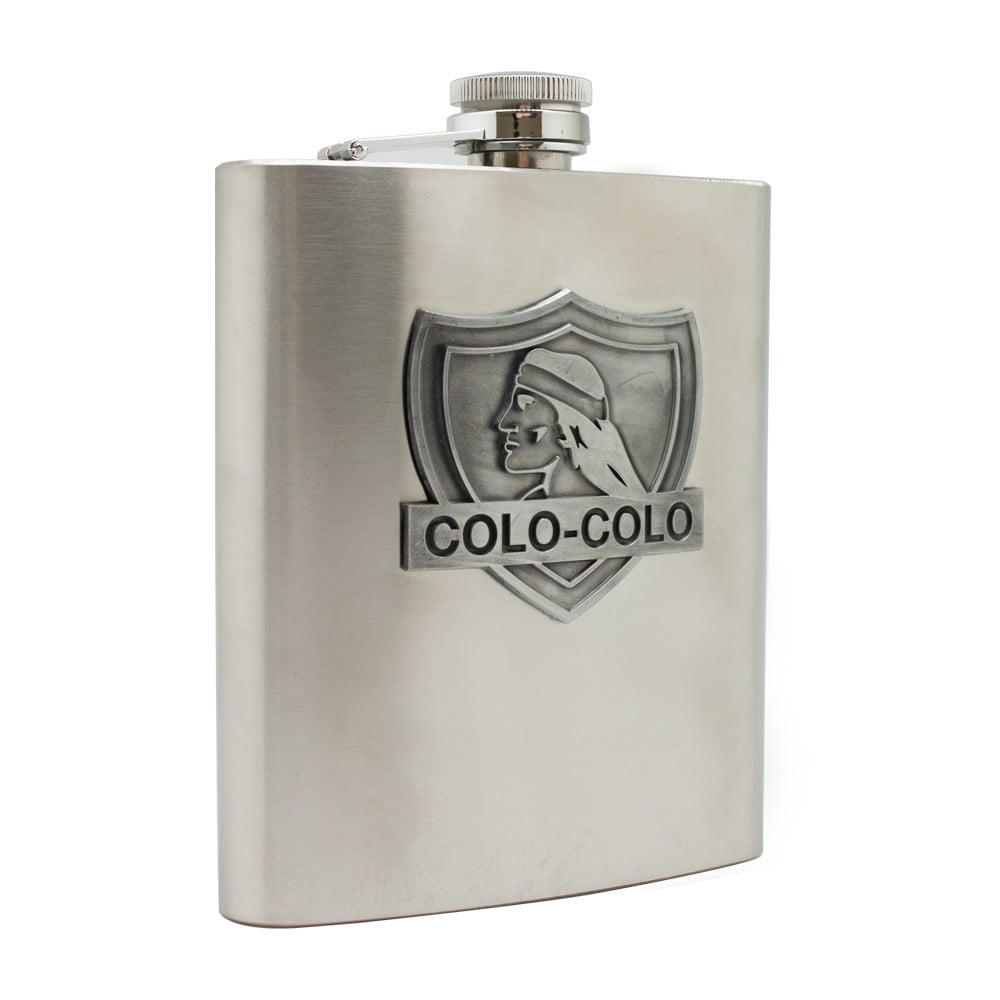 Peta metálica logo Colo Colo