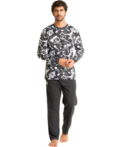 PIJAMA ALGODÓN ESTAMPADO CC 233AICC C1