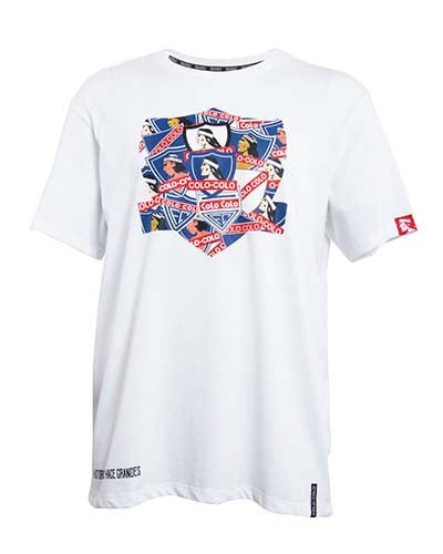 Polera blanca CC Big Logo 2022