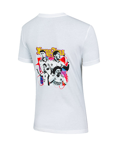 Polera blanca mujer 3 rayas Colección Louvre 2023