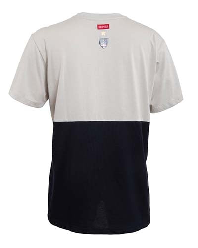 Polera CC color block gris 2022