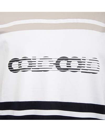 Polera CC color block gris 2022