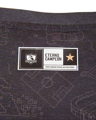 Polera CC color negro MOD. CLCPOV2313NE