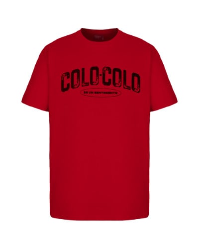 Polera CC "es un sentimiento" rojo 2024