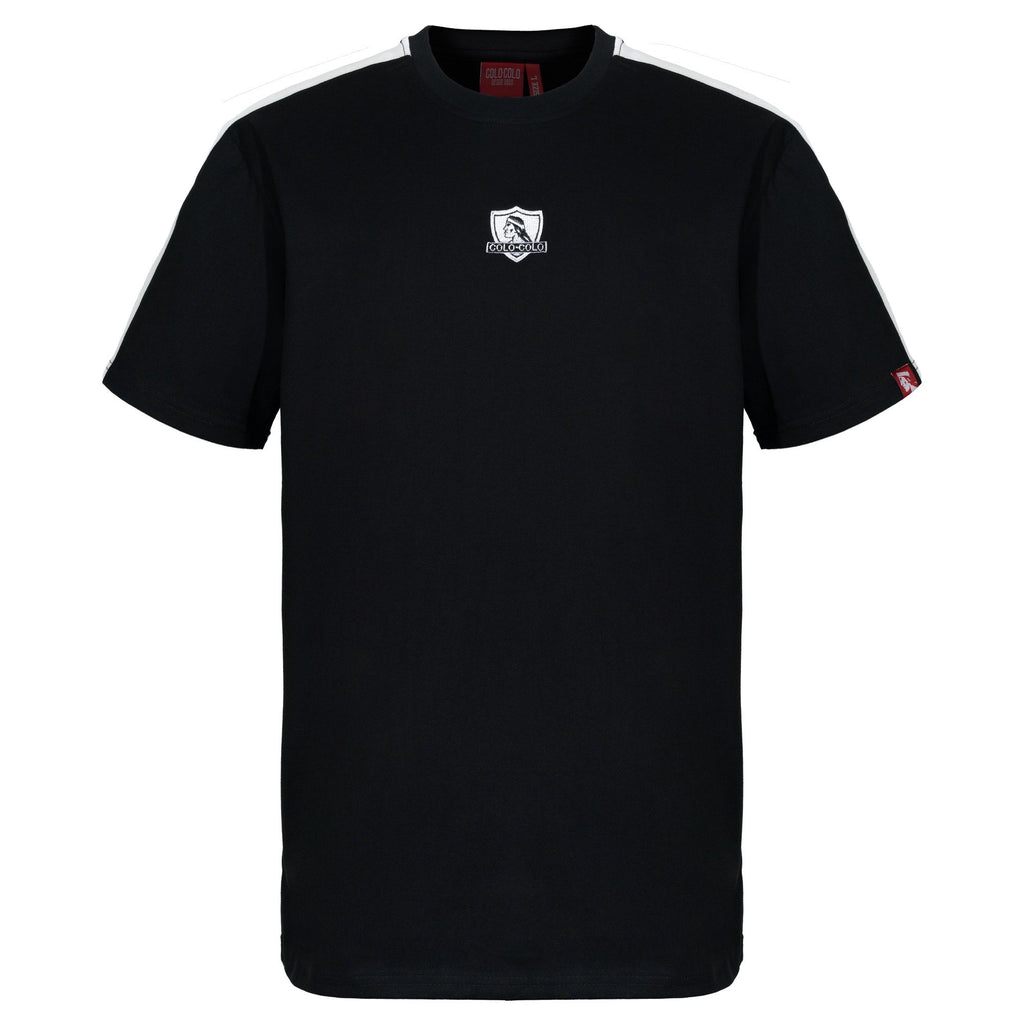 Polera CC "Insignia blanco pecho" negro" 2024