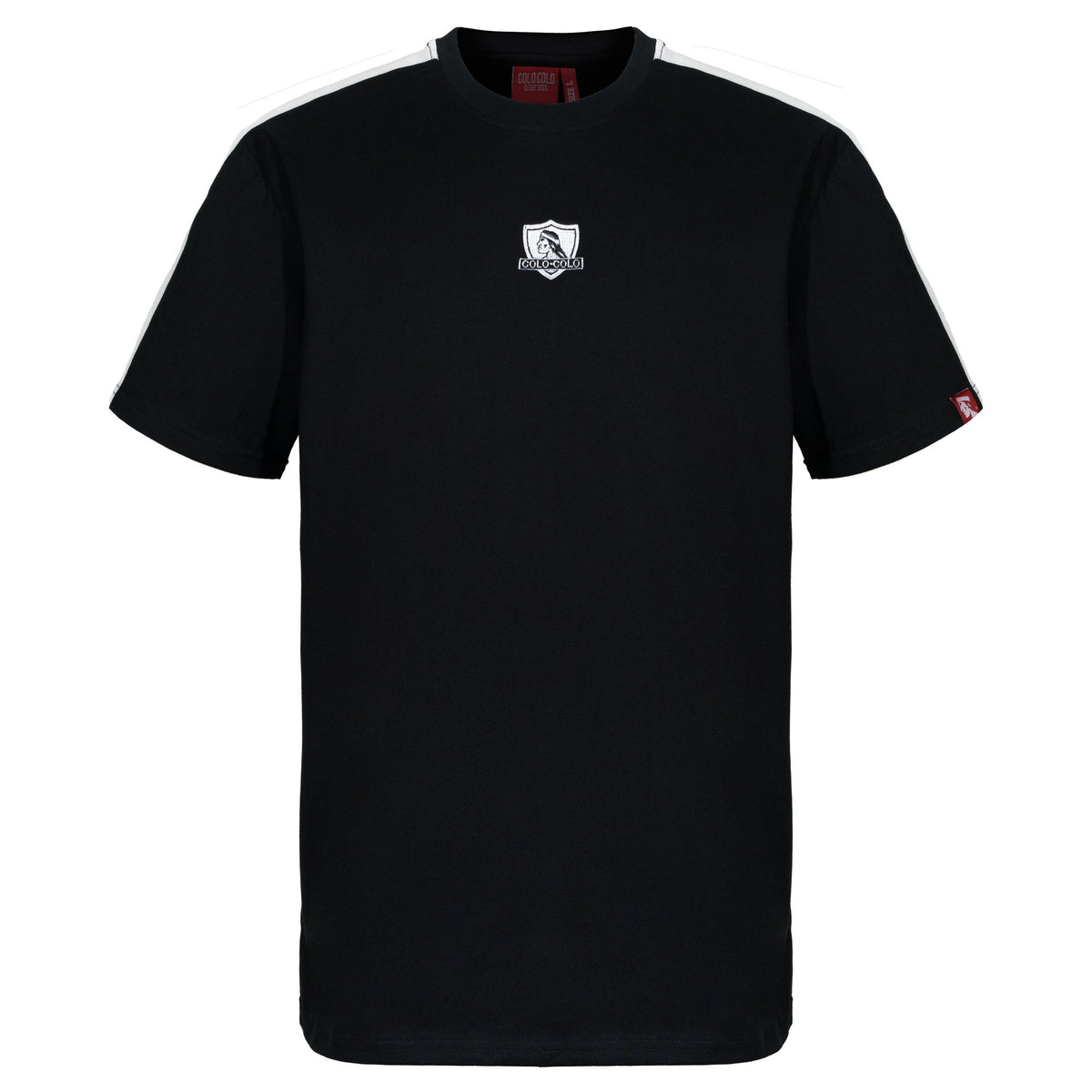 Polera CC "Insignia blanco pecho" negro" 2024