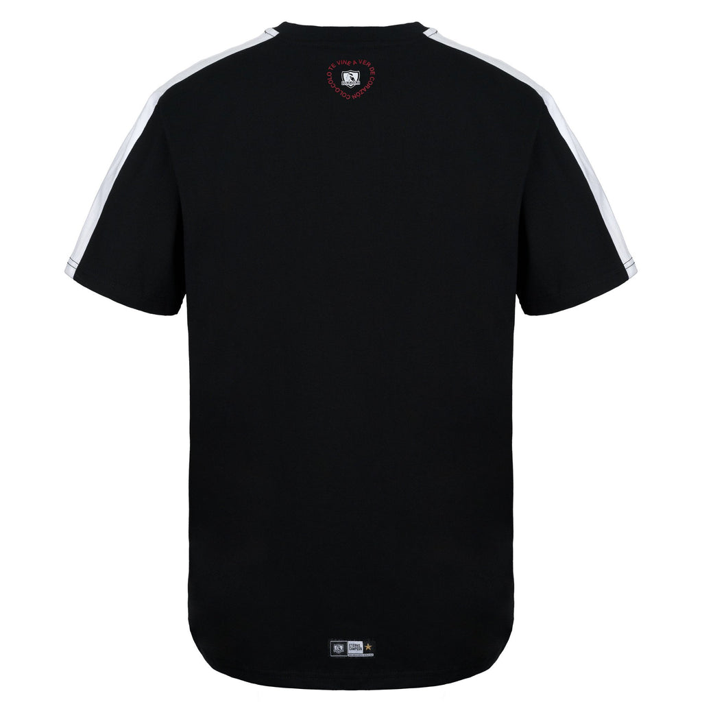 Polera CC "Insignia blanco pecho" negro" 2024
