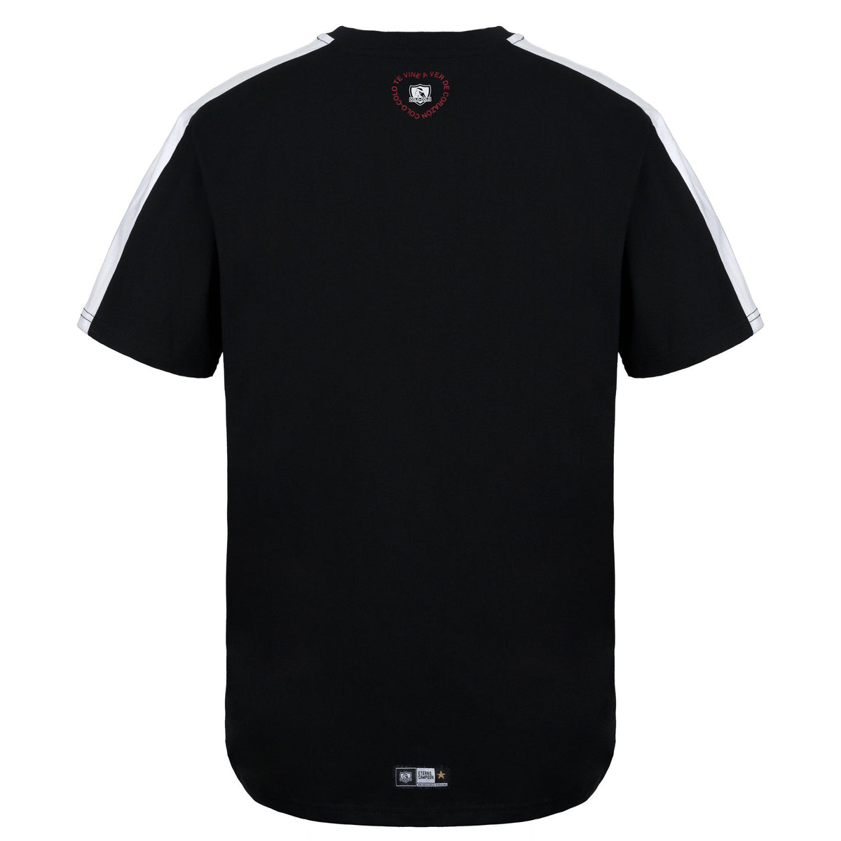 Polera CC "Insignia blanco pecho" negro" 2024