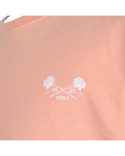 Polera CC "Qué lindo es ser" rosa oversize
