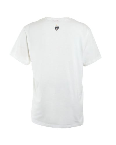 Polera Colo Colo Urbano "Escudo Gris" Blanca