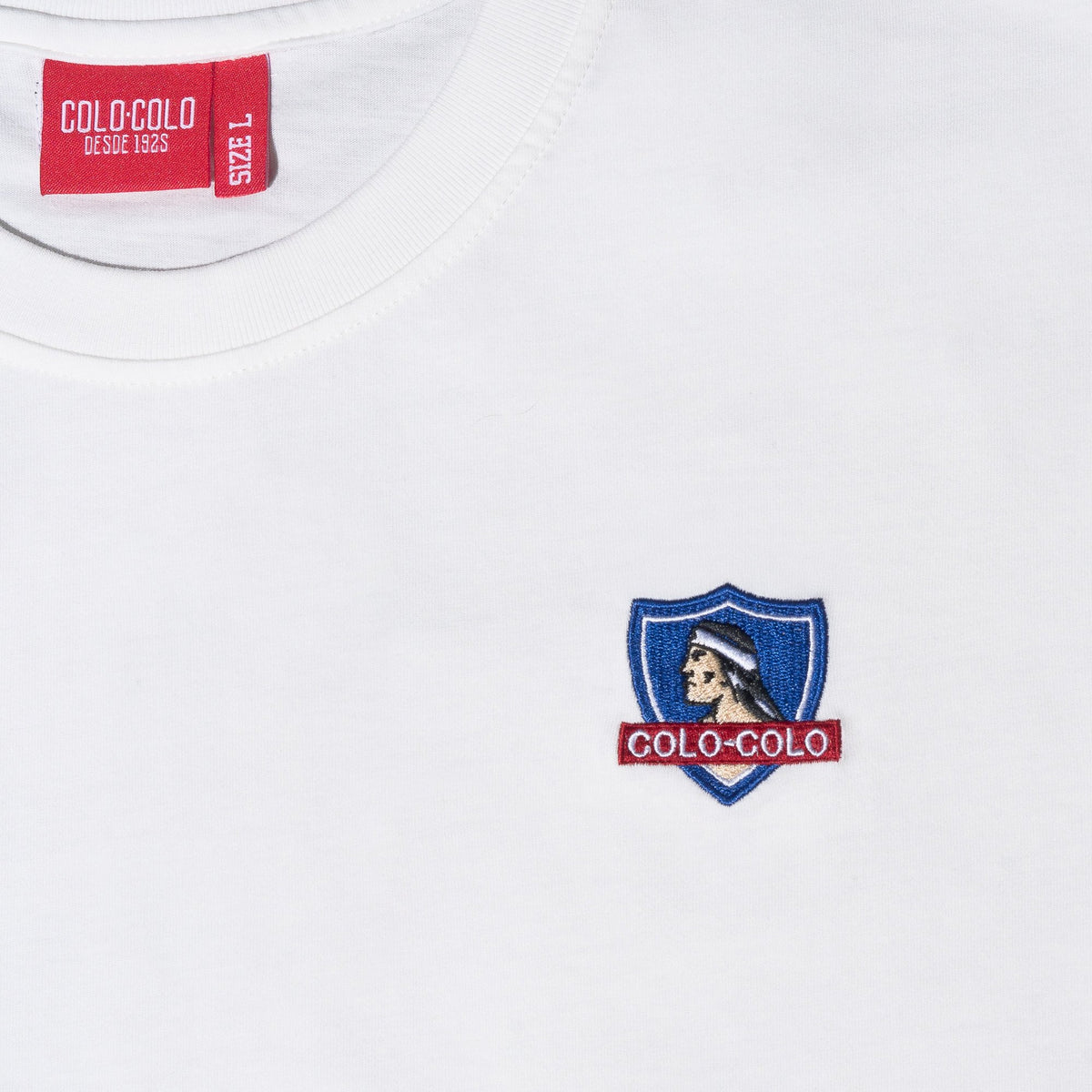 Polera CC "Insignia" blanca 2024