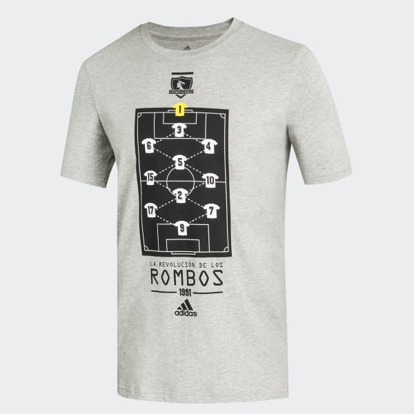 Polera Gris Graphic CC Hombre