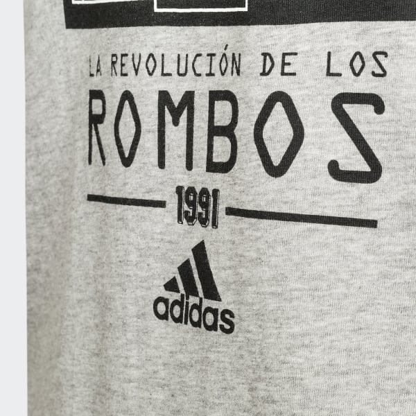 Polera Gris Graphic CC Hombre
