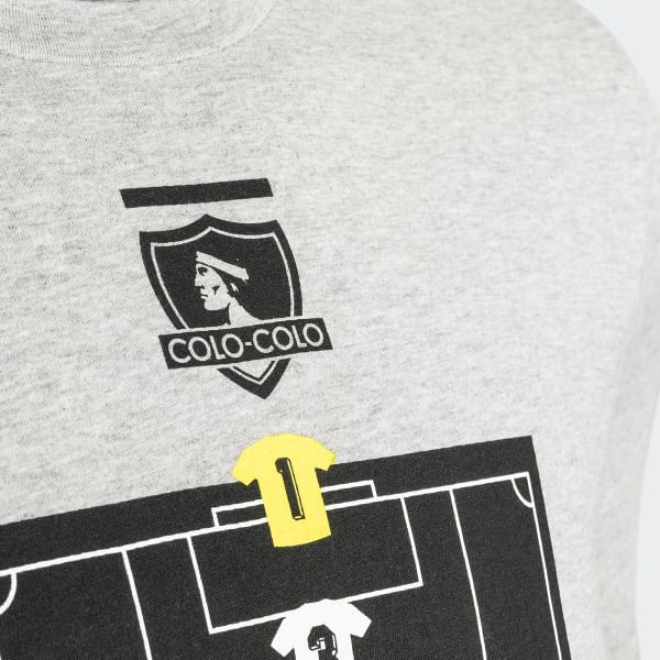 Polera Gris Graphic CC Hombre