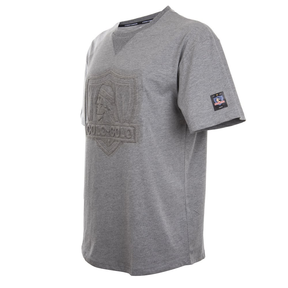 Polera Gris Relieve